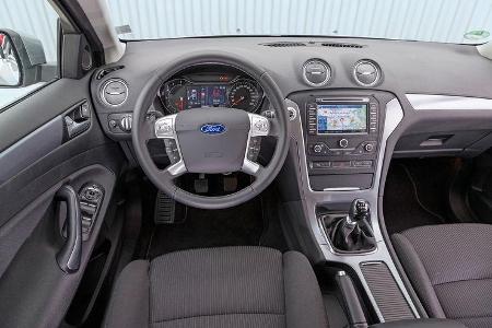 Ford Mondeo 2.0 TDCi, Cockpit, Lenkrad