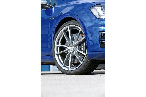 VW Golf R, Rad, Felge, Bremse