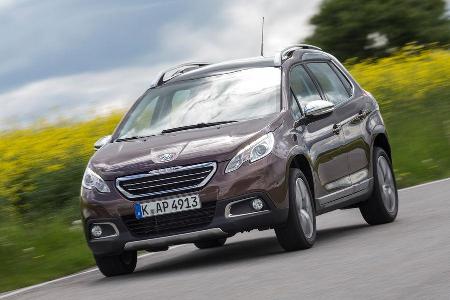 Peugeot 2008 120 Vti, Frontansicht