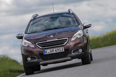 Peugeot 2008 120 Vti, Frontansicht