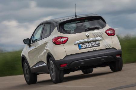 Renault Captur TCe 120, Heckansicht