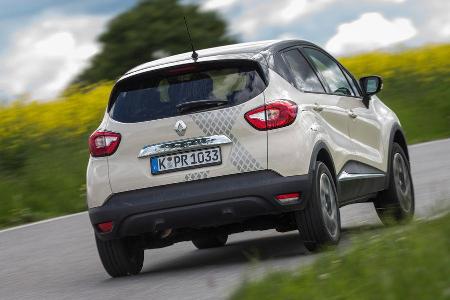Renault Captur TCe 120, Heckansicht