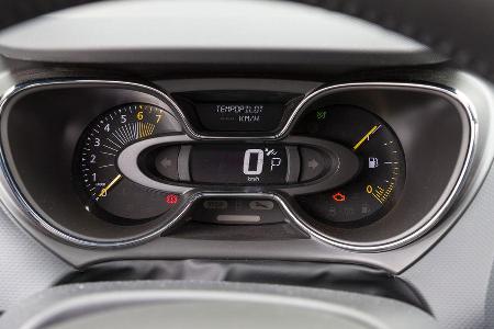 Renault Captur TCe 120, Rundinstrumente