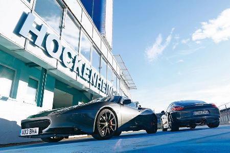 Lotus Evora S Sports Racer, Porsche Cayman S, Hockenheim