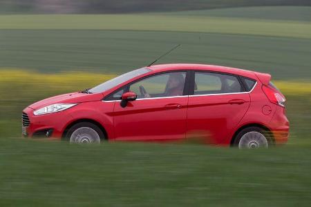 Ford Fiesta 1.0, Seitenansicht