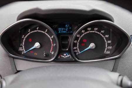 Ford Fiesta 1.0, Rundinstrumente