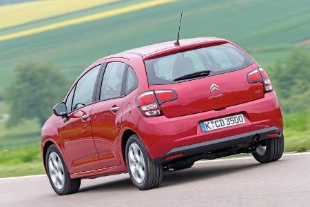 Citroën C3 VTi 82, Heckansicht