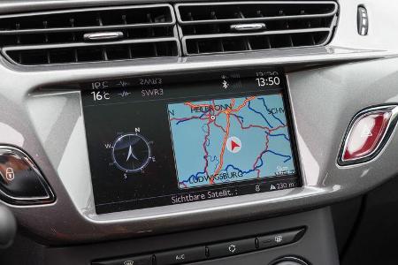 Citroën C3 VTi 82, Navi, Bildschirm