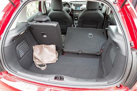 Citroën C3 VTi 82, Ladefläche