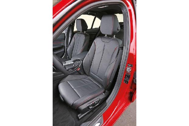 BMW 328i, Fahrersitz