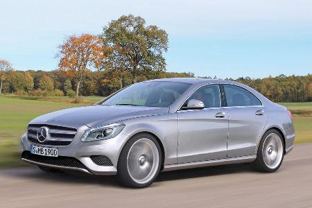 Mercedes C-Klasse, Frontansicht