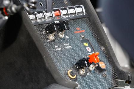 Lamborghini Gallardo Super Trofeo, Bedienelemente