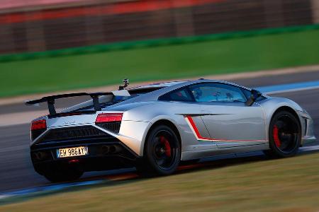 Lamborghini Gallardo LP 570-4 Squadra Corse, Heckansicht