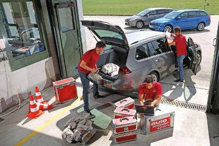 Ford Focus Turnier 2.0 TDCi, Skoda Octavia Combi 2.0 TDI, VW Golf Variant 2.0 TDI