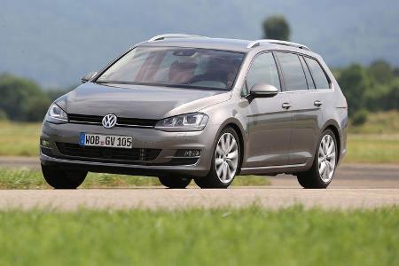 VW Golf Variant 2.0 TDI, Frontansicht