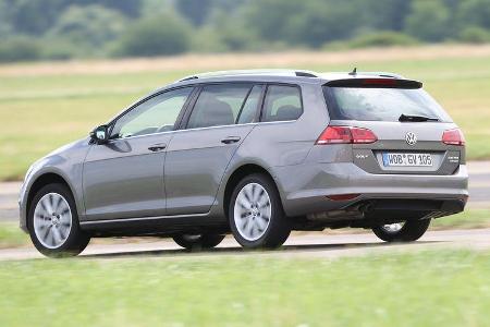 VW Golf Variant 2.0 TDI, Heckansicht
