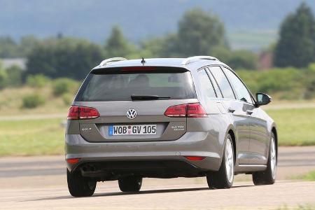 VW Golf Variant 2.0 TDI, Heckansicht