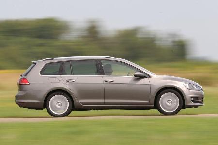 VW Golf Variant 2.0 TDI, Seitenansicht