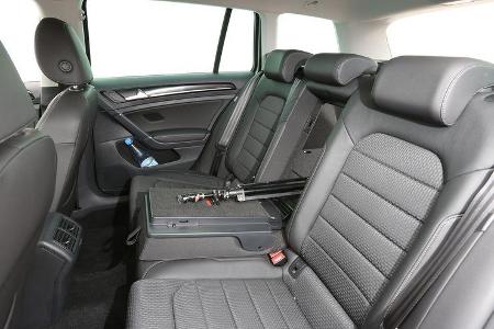 VW Golf Variant 2.0 TDI, Rücksitz