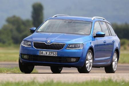 Skoda Octavia Combi 2.0 TDI, Frontansicht