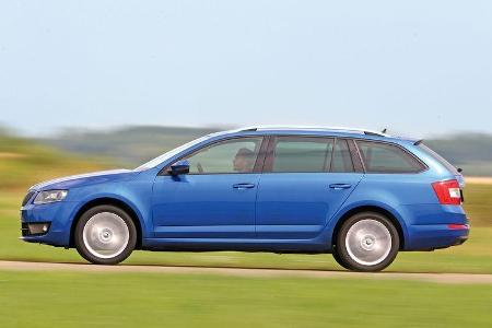 Skoda Octavia Combi 2.0 TDI, Seitenansicht