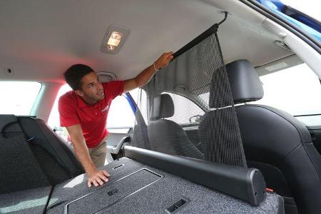 Skoda Octavia Combi 2.0 TDI, Gepäcknetz