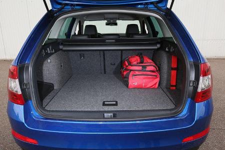 Skoda Octavia Combi 2.0 TDI, Kofferraum, Ladefläche
