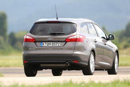 Ford Focus Turnier 2.0 TDCi, Heckansicht