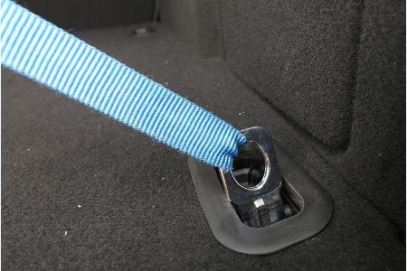 Ford Focus Turnier 2.0 TDCi, Gepäckhaltegurt