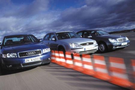 Audi A4 2.0, Mercedes C 180, Ford Mondeo&nbsp;2.0
