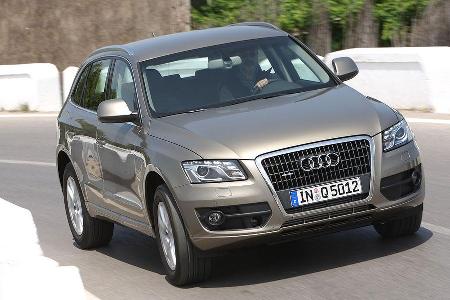 Die Wettbewerber: Audi Q5 - Zum gleichen Preis von 38.300 Euro wie für den X3 mit dem Zweiliter-Diesel bietet Audi ab Oktobe...