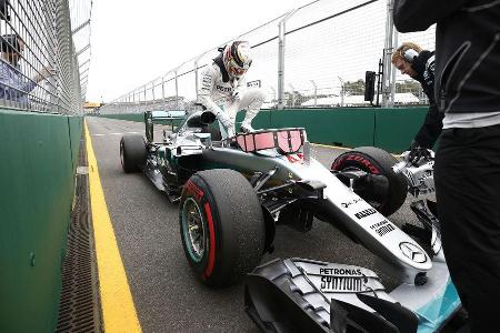 Lewis Hamilton - Mercedes - Formel 1 - GP Australien - Melbourne - 19. Mrz 2016