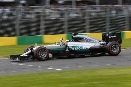 Lewis Hamilton - Mercedes - Formel 1 - GP Australien - Melbourne - 19. Mrz 2016