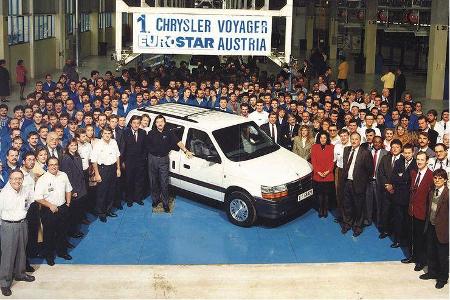 Chrysler Minivan Voyager Jubiläum