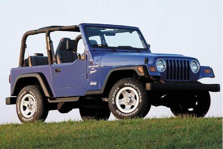 Jeep Wrangler, Baujahr 1997.