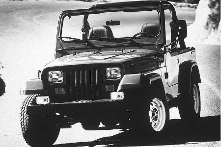 Jeep Wrangler, Baujahr 1987.