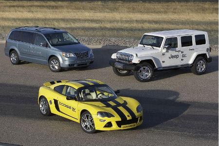 Ab 2010 startet Chrysler eine Elektroauto-Offensive.