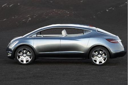 Dem Trend zu neuen Öko-Konzepten folgt Chrysler mit dem Eco-Voyager Concept, präsentiert auf der Detroit Motor Show 2008.