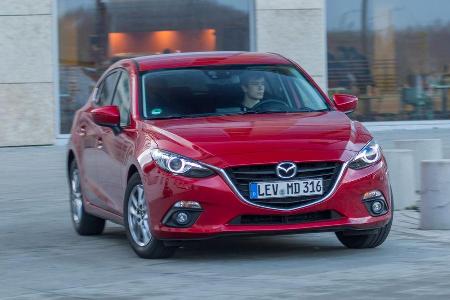 Mazda 3 Skyactiv-G 165, Frontansicht