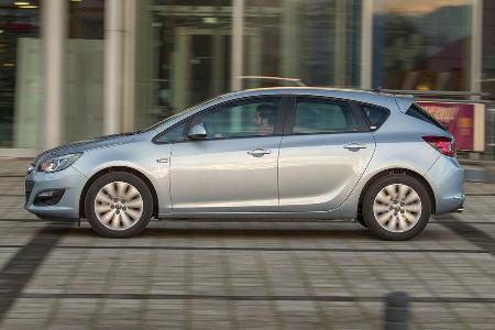 Opel Astra 1.6 Turbo Style, Seitenansicht