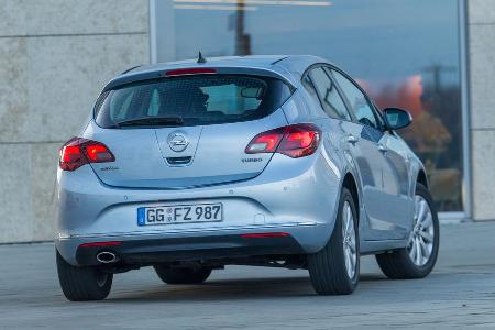 Opel Astra 1.6 Turbo Style, Heckansicht