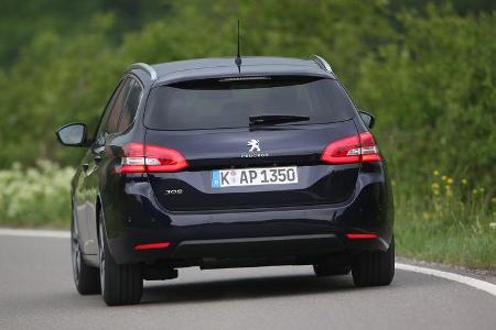 Peugeot 308 SW 130 e-THP 130, Heckansicht