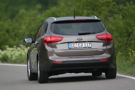 Kia Cee´d SW 1.6 GDI, Heckansicht