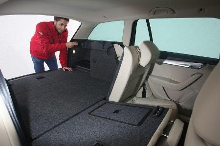 Skoda Octavia Combi 1.4 TSI, Rücksitz, Umklappen