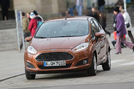 Ford Fiesta 1.0 Ecoboost Start-Stopp Titanium, Frontansicht
