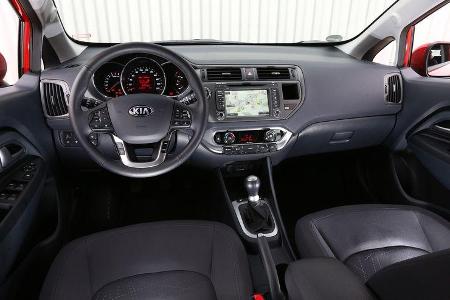 Kia Rio 1.2 Spirit, Cockpit, Lenkrad