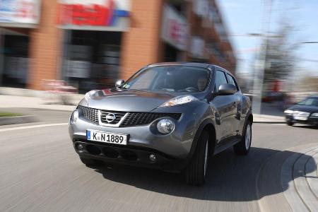 Mini Countryman One, Nissan Juke 1.6, Skoda Yeti 1.4 TSI