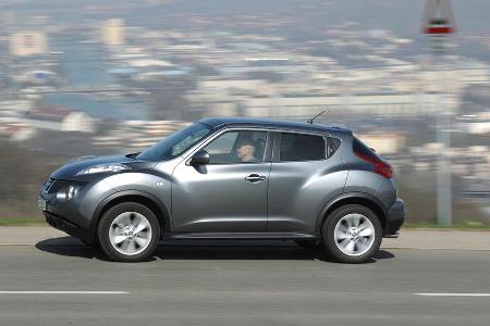 Mini Countryman One, Nissan Juke 1.6, Skoda Yeti 1.4 TSI