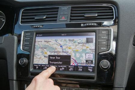 VW Golf 2.0 TDI, Navi, Bildschirm
