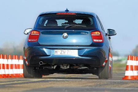 BMW 118d Sport Line, Heckansicht